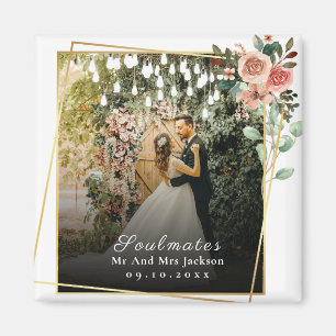 Seelenverwandte ich liebe dich Hochzeitsfoto Valen Magnet