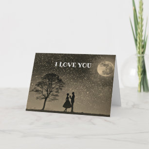 Seelenverwandte ich liebe dich Vorschlag romantisc Karte