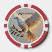 "Seelenvolle Friedensreflektionen" Pokerchips (Vorderseite)