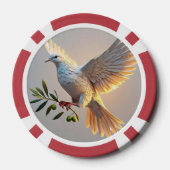 "Seelenvolle Friedensreflektionen" Pokerchips (Rückseite)