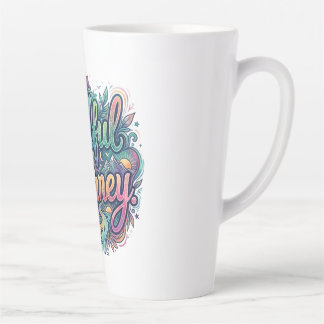 Seelenvolle Reise Inspirierendes Grafik-T-Shirt Milchtasse