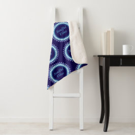 Seelenvolle Vibes Mandala Sherpadecke