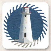 Seeleuchtturm-Korken-Untersetzer Getränkeuntersetzer (Vorderseite)