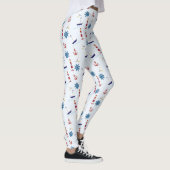 Seeleuchtturm-Segelboot-MarineLeggings-Hosen Leggings (Rechts)