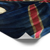 Seeleute am Gebet auf dem Schiff von Lord Nelson Poster (Ecke)