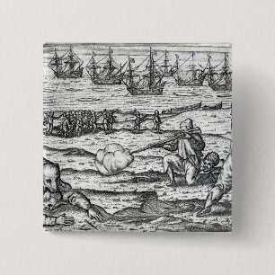 Seeleute angegriffen von den Eisbären Button