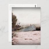 Seeleute auf einem Kap Postkarte (Vorne/Hinten)