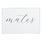 Seeleute Elegante Romantische Schrift Kissenbezug (Vorderseite-Rechts)