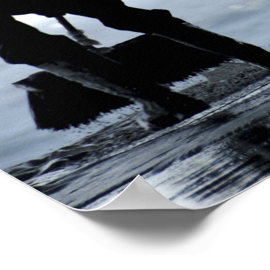 Seeleute fegen die Hangarbucht aus Poster (Ecke)