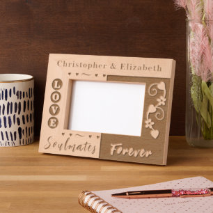 Seeleute für immer individuelle Name Geätzte Rahmen