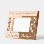 Seeleute für immer individuelle Name Geätzte Rahmen (Links)