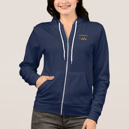 Seeleute im Leben Hoodie (Vorderseite)