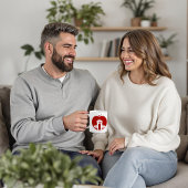 Seeleute in harmonischen Personalisierten Paaren M Kaffeetasse