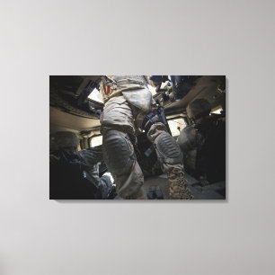 Seeleute lernen Konvoiverfahren Leinwanddruck