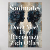 Seeleute Lesbische Liebe Zitat Kunst Poster (Vorne)