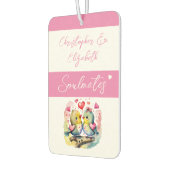 Seeleute Liebe immer rosa Autolufterfrischer (Links)