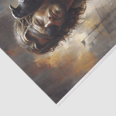 Seeleute mit Raven Decoupage Seidenpapier (Ausschnitt)