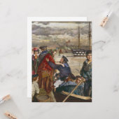 Seeleute und Ehefrauen Karte (Vorderseite/Rückseite Beispiel)