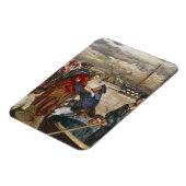 Seeleute und Ehefrauen Magnet (Linke Seite)