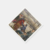 Seeleute und Ehefrauen (von John Lee) Serviette (Ecke)