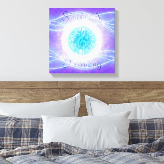 Seeling Leinwanddruck (Insitu (Schlafzimmer))