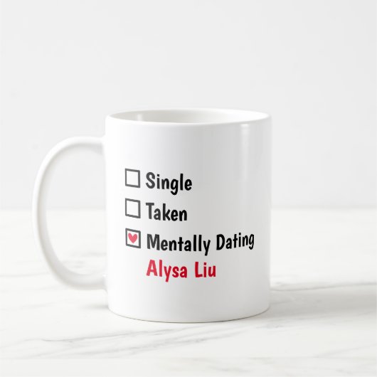 Seelisch Dating Alysa Liu Status anpassen Kaffeetasse (Links)