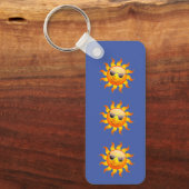 Seelliche Sonne Schlüsselger Schlüsselanhänger (Vorderseite)