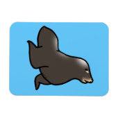 Seelöwe Magnet (Horizontal)