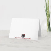 Seelöwe notecard karte (Rückseite)