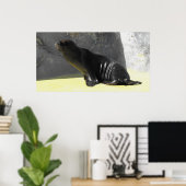 Seelöwe Poster (Heimbüro)