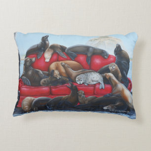 Seelöwe-Ruhe durch TACS Akzentkissen Zierkissen