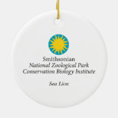 Seelöwe Smithsonian | Keramikornament (Hinten)