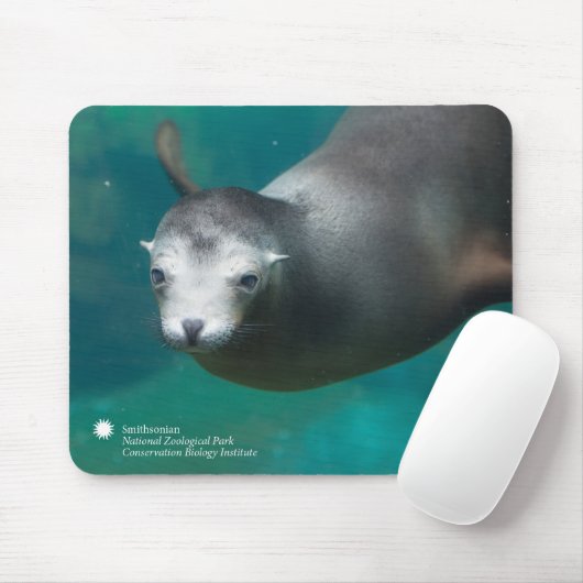 Seelöwe Smithsonian | Mousepad (Mit Mouse)