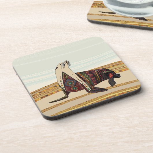 Seelöwe Untersetzer (Linke Seite)