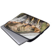 Seelöwen auf den Felsen Laptopschutzhülle (Vorne Knopf)