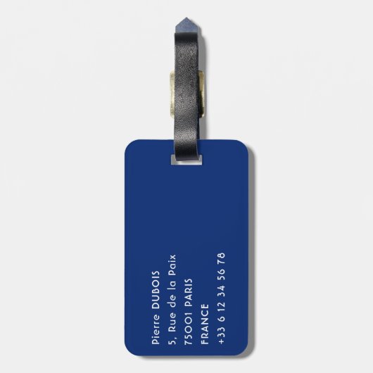 Seelöwen im Beagle - Argentinien Gepäckanhänger (Rückseite vertikal)