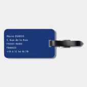 Seelöwen im Beagle - Argentinien Gepäckanhänger (Rückseite horizontal)