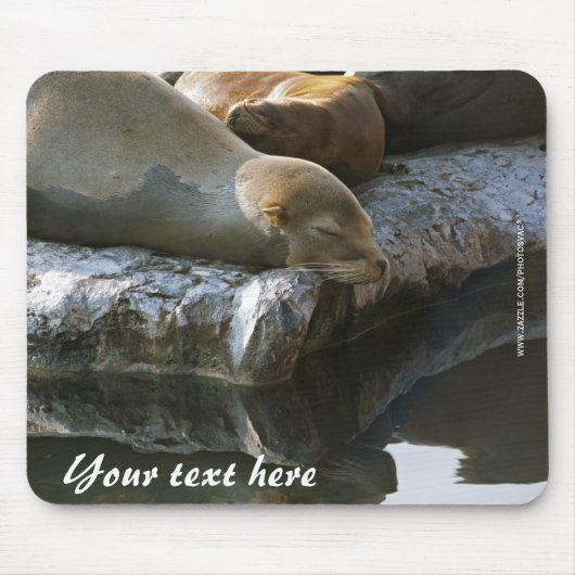 Seelöwen-Mauspad Mousepad (Vorne)