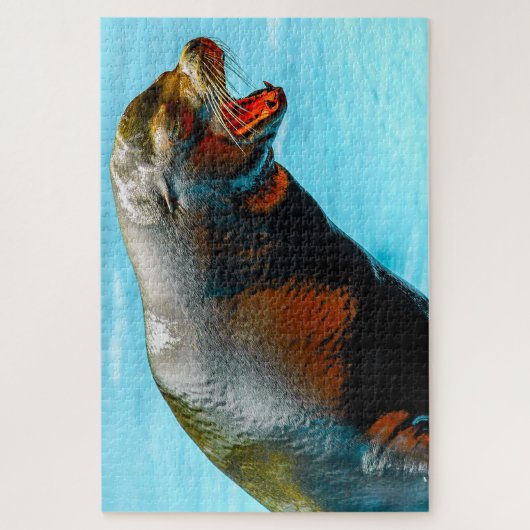 Seelöwen Puzzle (Vertikal)