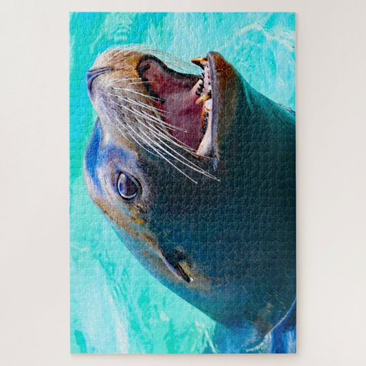 Seelöwen Puzzle (Vertikal)