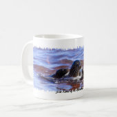 Seelöwen von Galapagosa Kaffeetasse (Vorderseite Links)