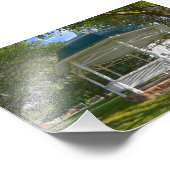 Seelye House Gazebo, Abilene, Kansas Fotodruck (Ecke)