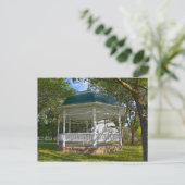 Seelye House Gazebo, Abilene, Kansas Postkarte (Stehend Vorderseite)