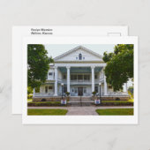 Seelye Mansion, Abilene, Kansas Postkarte (Vorne/Hinten)