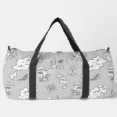 Seemann-Antik-Pirat-Karte Duffle Bag (Vorderseite)