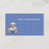 Seemann-Bärn-Visitenkarte Visitenkarte (Rückseite)