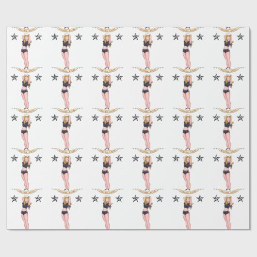 Seemann-Cherie Geschenkpapier (Flach)