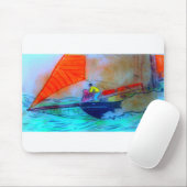 Seemann, der das Klüppchen nimmt Mousepad (Mit Mouse)