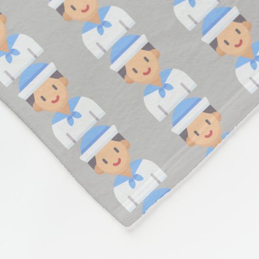 Seemann Fleecedecke (Ecke)