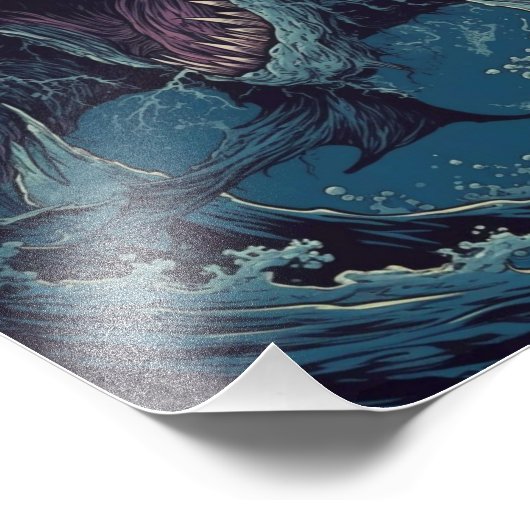 Seemann Fotodruck (Ecke)